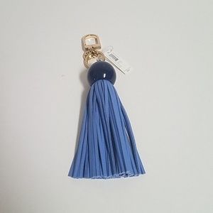Tory Burch Resin Bead key fob.